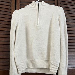 half zip up pull over